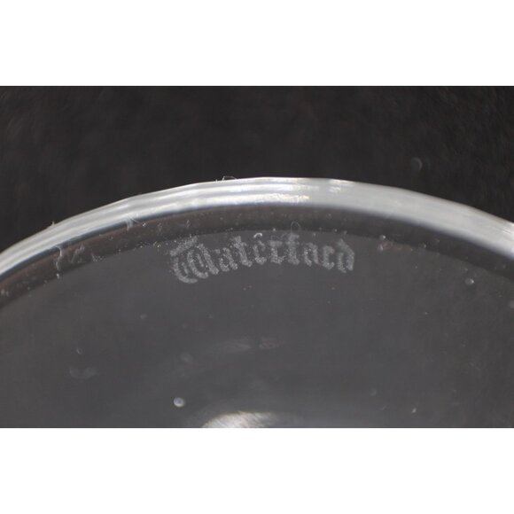 Waterford Champagne Glasses Set Of 2 Clear Cut Crystal 9" Champagne Glasses - Picture 7 of 12